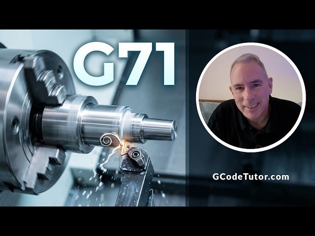 Roughing with G71 on a CNC Lathe with G-Code
