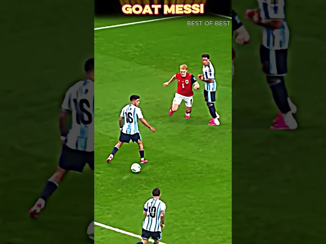 MESSI'S GOAL SHOCKED AUSTRIA! 🤯🇦🇷🐐 | Argentina vs Austria #Shorts