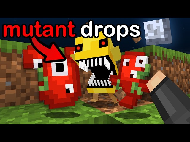 Minecraft, But Every Drop is MUTANT...