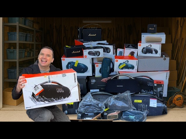 I Paid $792 for a PALLET of BROKEN Wireless Speakers!