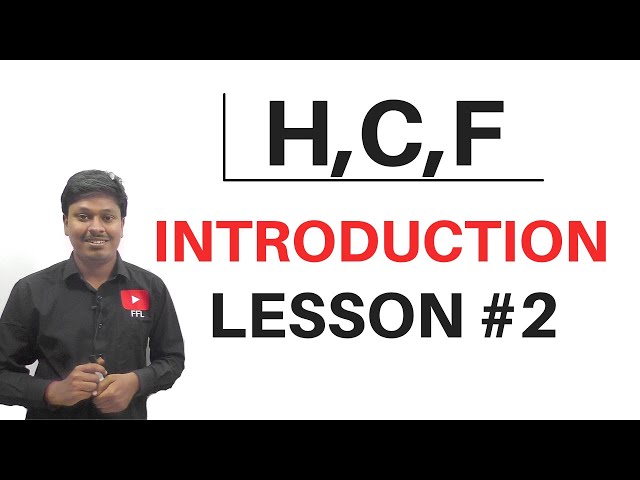 HCF (Highest Common Factor) || Introduction || Lesson-2