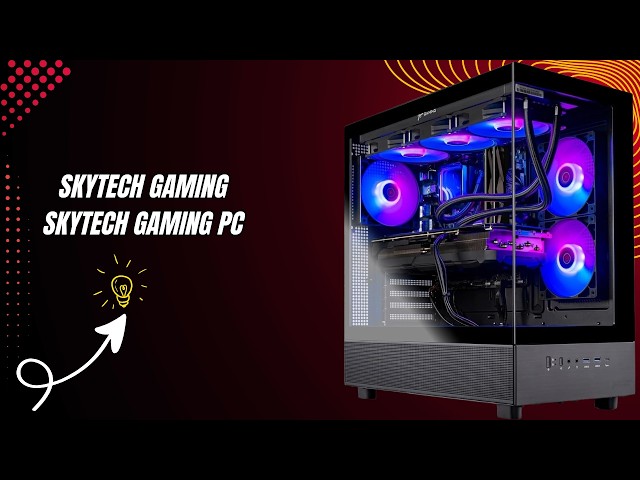 Discover This Powerful Gaming Rig — Skytech Ryzen 7 9850X3D RX 9070 XT 32GB RAM 2TB SSD Gaming PC —
