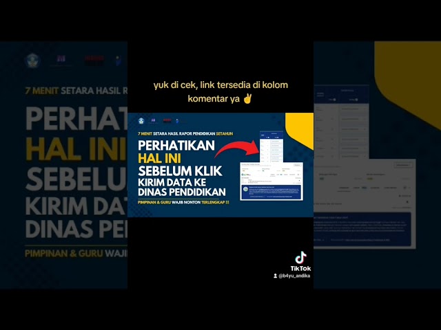 Perhatikan Hal Ini Sebelum Klik Kirim Data Ke Dinas Pendidikan #perhatikan #hal #ini #agar #benar
