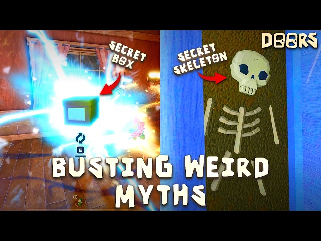 Busting WEIRD MYTHS in DOORS THE ARCHIVES UPDATE #89 | I Tried Your Crazy Ideas in Doors #roblox