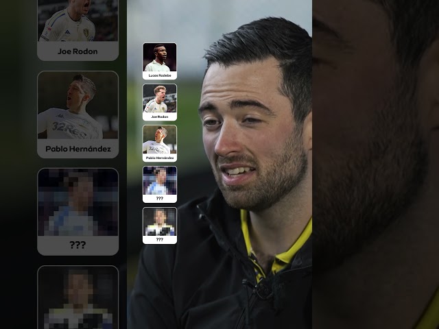 Luke Humphries picks his all-time Leeds 5-a-side team ⚪