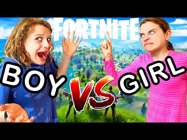 BOY VS GIRL FORTNITE Gaming w/ The Norris Nuts
