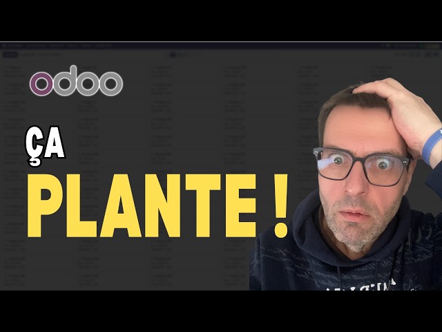 I created an Odoo module in 10 minutes...and it crashes!