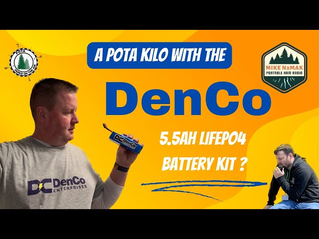 POTA Kilo with a DenCo 5.5ah Battery Kit