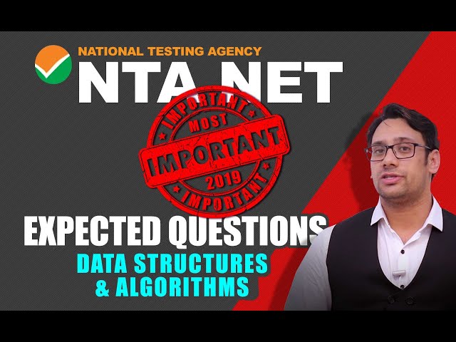 NTA UGC NET December 2019 Computer Science Expected Questions | Data structures