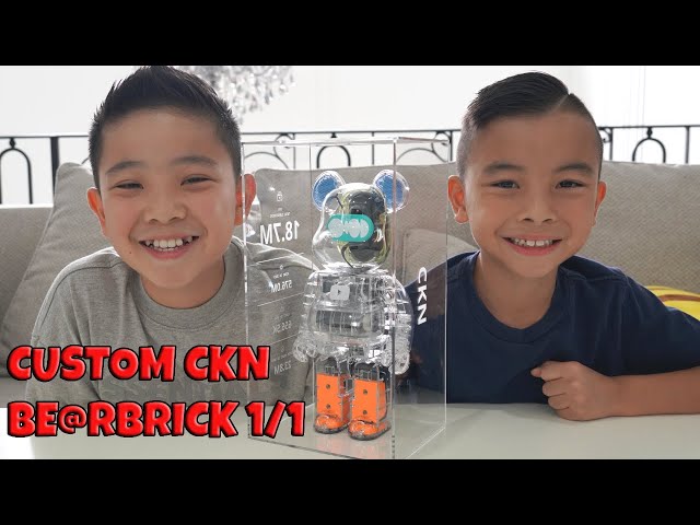 Custom CKN BEARBRICK Gift From YouTube