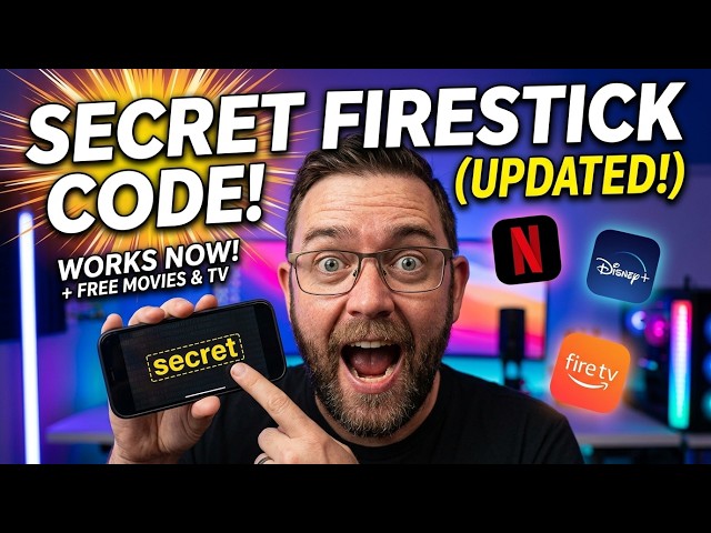 Secret FIRESTICK Code for EVERYTHING! (Fixed & UPDATED)