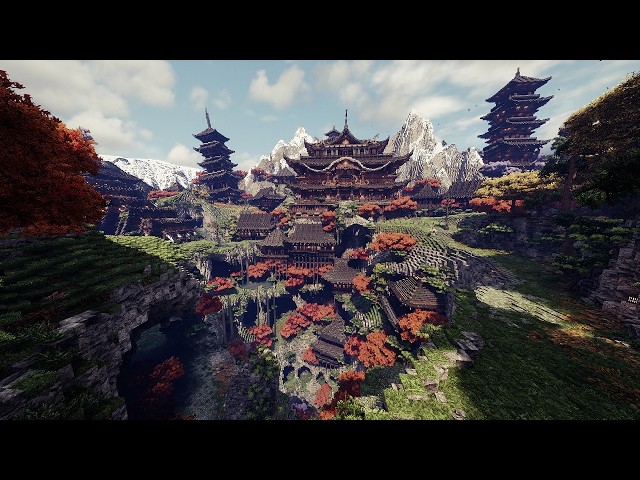 東の彼方 — Higashi no Kanata (Minecraft Showcase - Incredibly detailed)