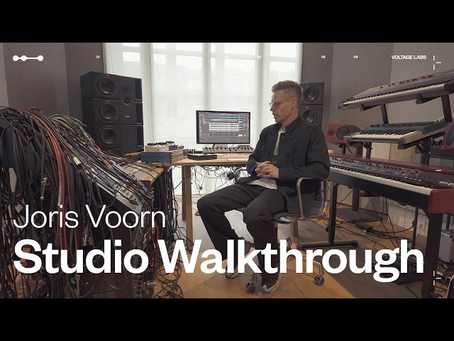 Joris Voorn Studio Walkthrough | Voltage Labs
