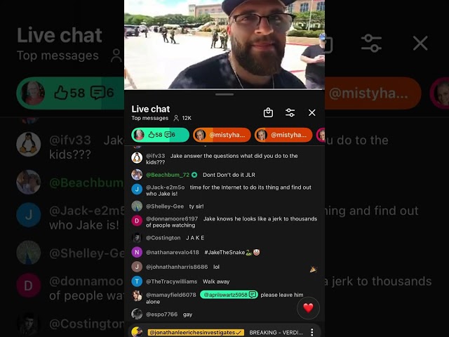 JLR investigates confronted by Jake in TX 