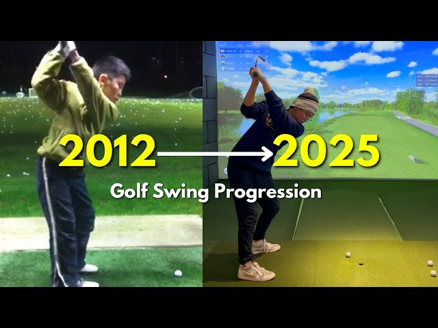 My Golf Swing Progression 2012 - 2025 | Golf Compilation