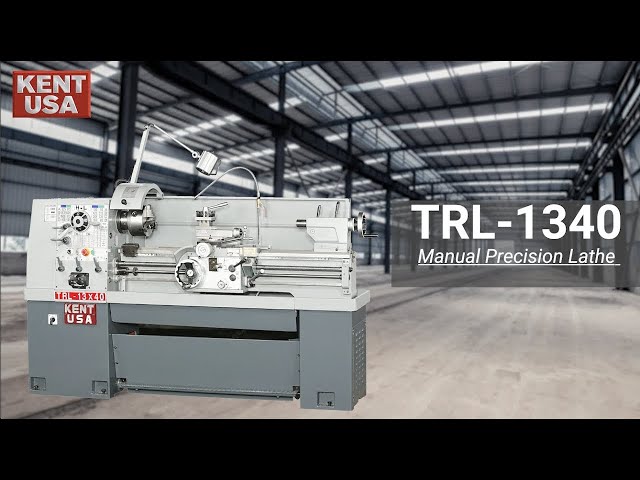 Kent USA TRL-1340 Precision Lathe Operation