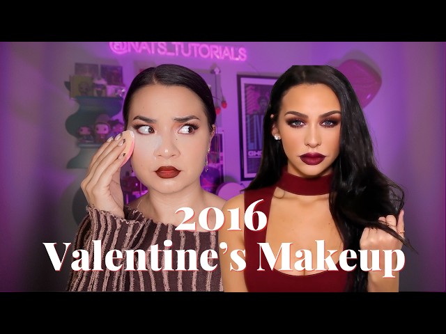 I Followed a 2016 Valentine's Day Makeup Tutorial