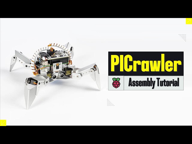 SunFounder Picrawler Kit for Raspberry Pi - Assembly Tutorial