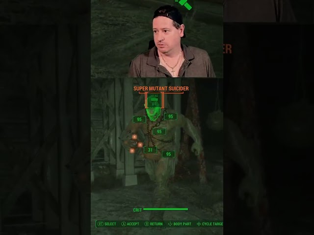Boom Blames Dog | SuperMutant Surprise 💥🐶 #fallout4  #shorts  #twitchclips #sourkoolaidshow