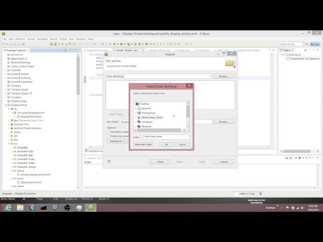 Android Application Development Tutorial - 4 - Display an Image in an Activity
