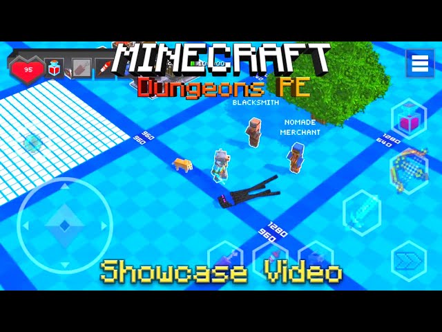 Minecraft Dungeons PE (Showcase Video)