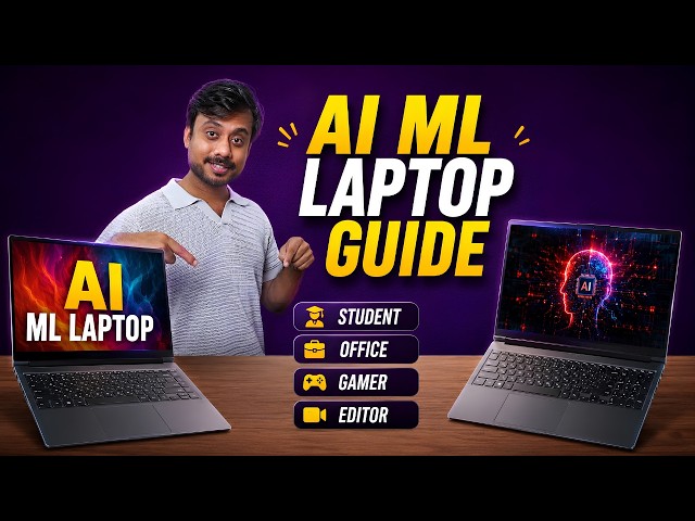 Best AI/ML Laptops in 2026 ⚡ Complete Buying Guide for Students, Developers & Engineers