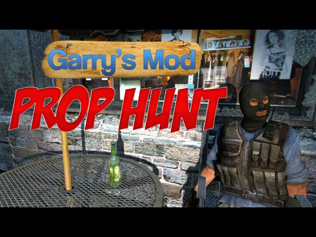 Chased By a Bottle! (PROP HUNT)