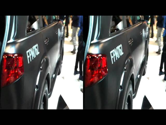 3D 2012 NY Carshow Marvel SHIELD SUV