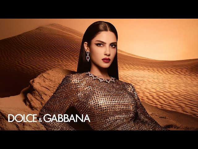 The new Dolce&Gabbana makeup campaign starring Huda El Mufti