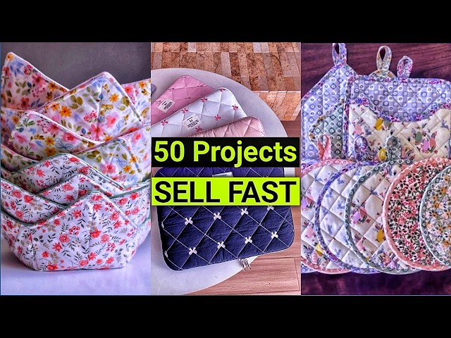 50 Easy Sewing Projects That Sell Like Crazy in 2026