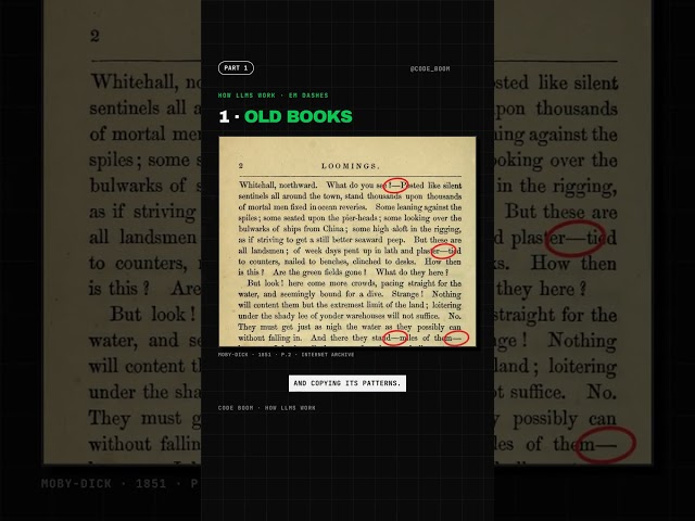 Why Does AI Use So Many Em Dashes? (How LLMs Work, Part 1)