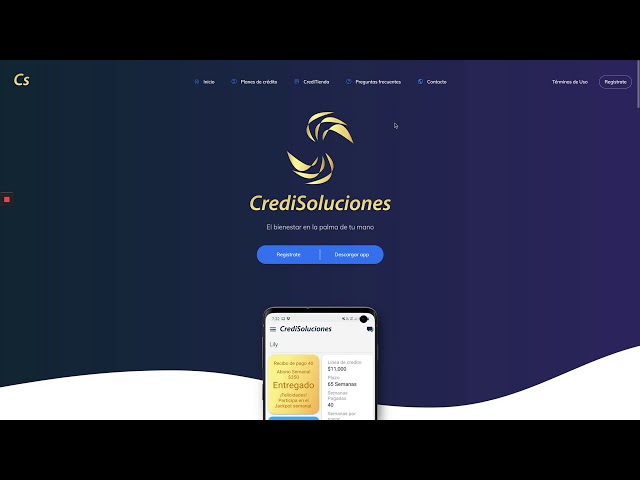 Credisoluciones - Angular, PHP, Codeginiter, MySQL, Bootstrap