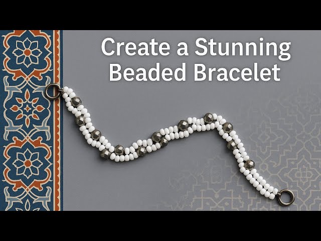 How to Make a Stunning Beaded Bracelet | Easy DIY Jewelry Tutorial