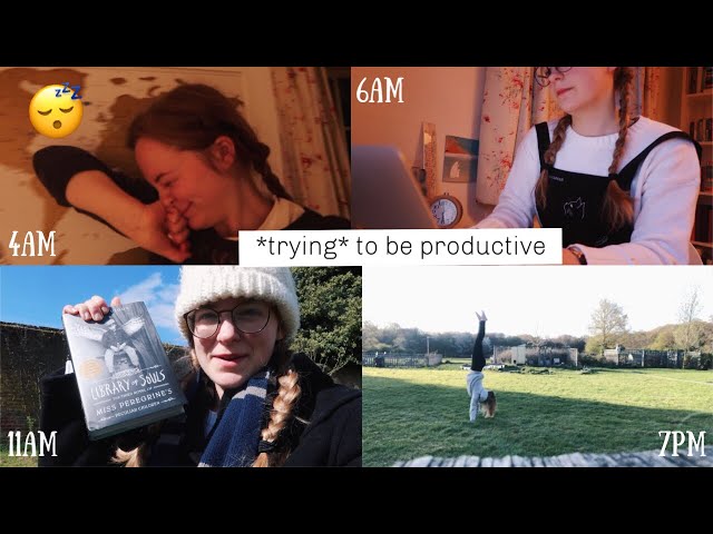 I didn't get any sleep (day in my life after not sleeping)