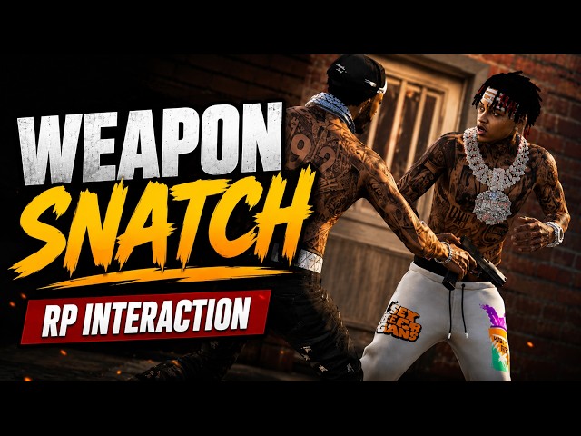 FiveM Weapon Snatch | Steal Weapons From Nearby Players