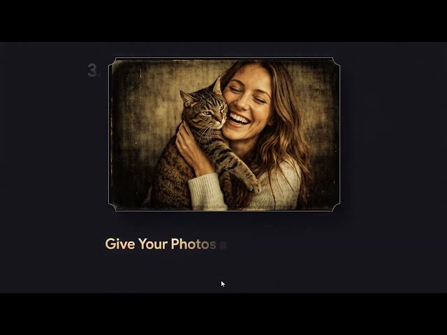 How to Create a Vintage Photo Effect Online | MagicPicPro
