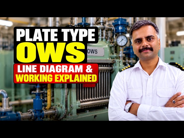 How Does a Plate Type OWS Work? | Line Diagram Explained