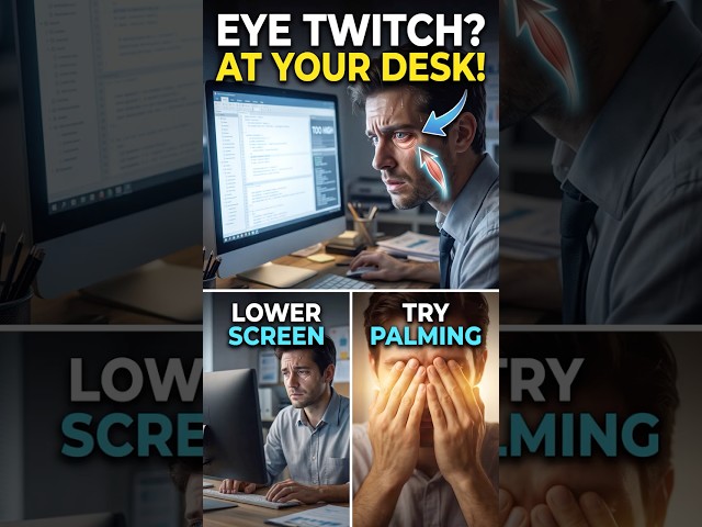 Why Your Eye Twitches at Your Desk (And How to Fix It!)