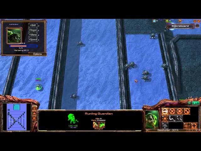 Let's Play Starcraft 2 - Custom Map - Runling Run