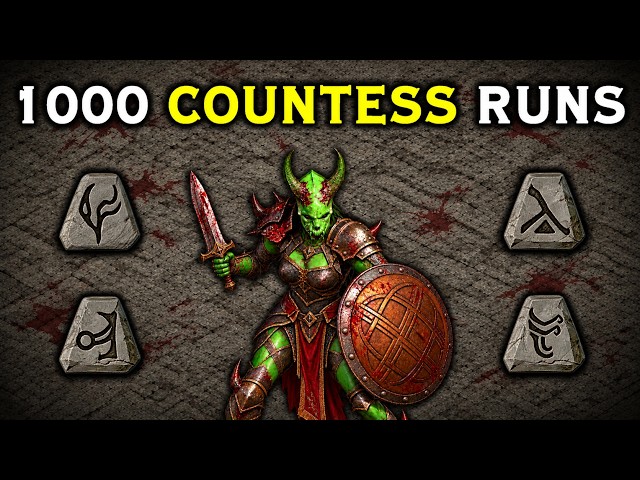 I Farmed The Countess For 24 HOURS! | D2R RotW