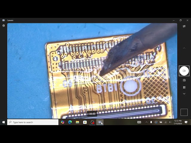 Display canector change