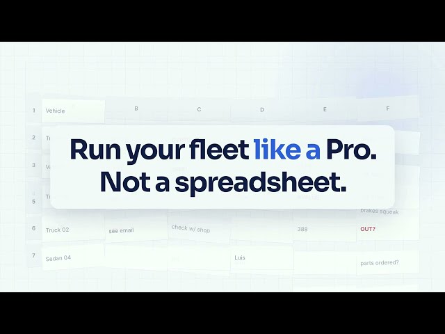 Fleet Sync Pro: Fleet Management Software for Maintenance, Fuel & Work Orders #saas #trending