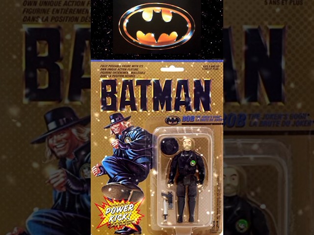 Kenner Batman Toys Released at Christmas in 1989