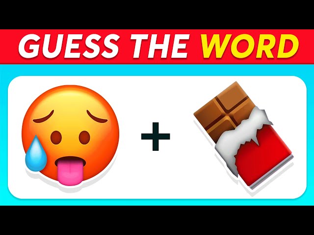 Guess the WORD by Emojis? 🤔🔍 Daily Quiz