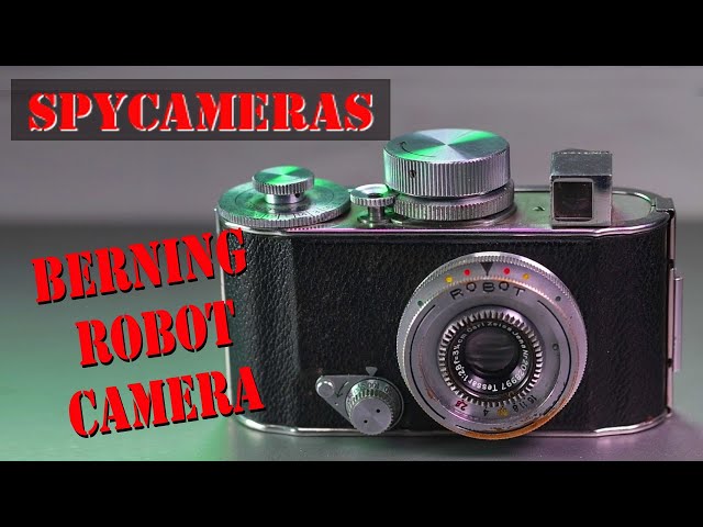 The Berning Robot I 35mm Camera-  A 1930's Spy Camera!