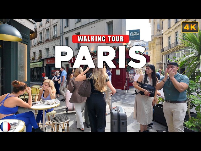 Paris, FRANCE - Explore the 1st Arrondissement of Paris 4K Walking Tour