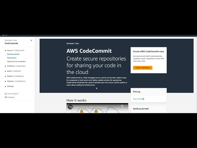 Hands-On Lab: AWS CodeCommit