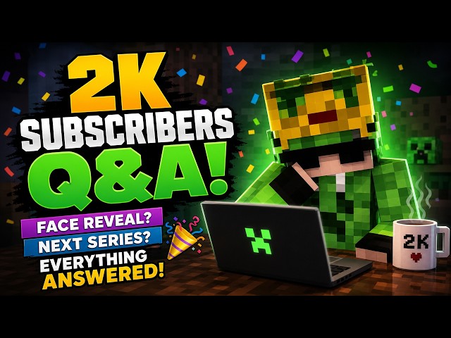 2K SUBSCRIBERS Q&A! 🎉 Face Reveal? Next Series? EVERYTHING ANSWERED!