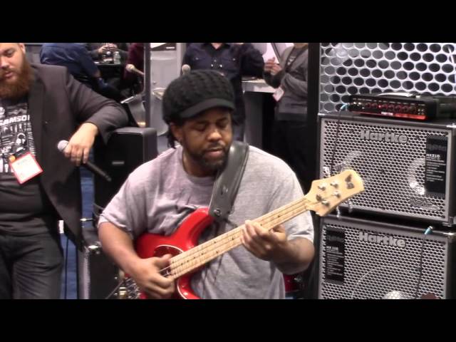 Bass Musician Magazine NAMM 2016 - Hartke Amps Presents Victor Wooten