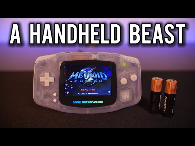 Game Boy Advance: Incredible tech on just 2 AA Batteries